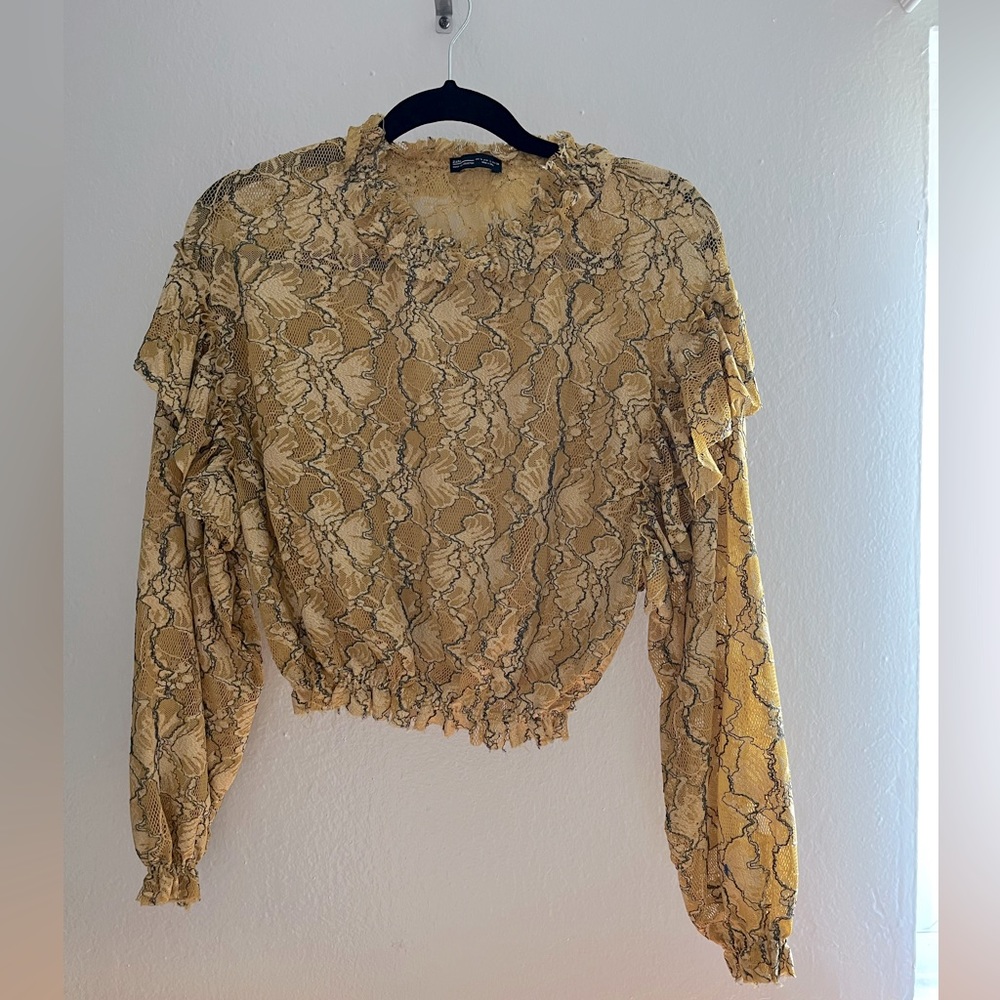 Zara Lace Crop Top